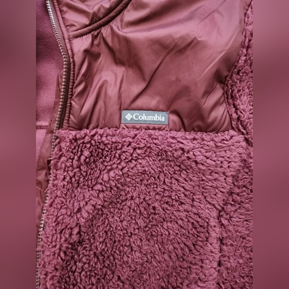 Women's Columbia Fleece Jacket XL - Picture 2 of 4